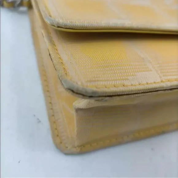 Chanel Beige New Line Wallet on Chain Crossbody Flap - Picture 6 of 10